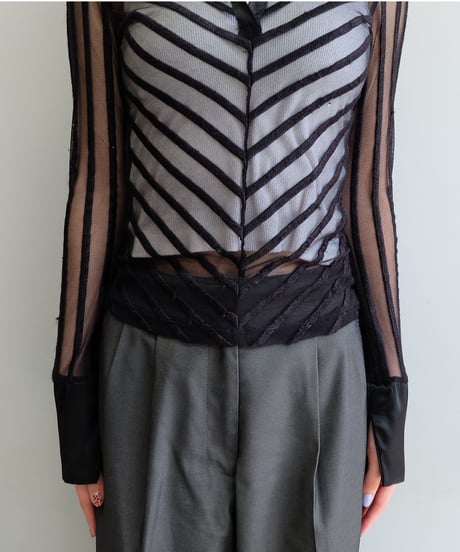 Vintage   See-through Tops