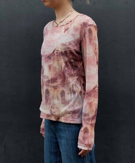 Vintage   See-through Tops