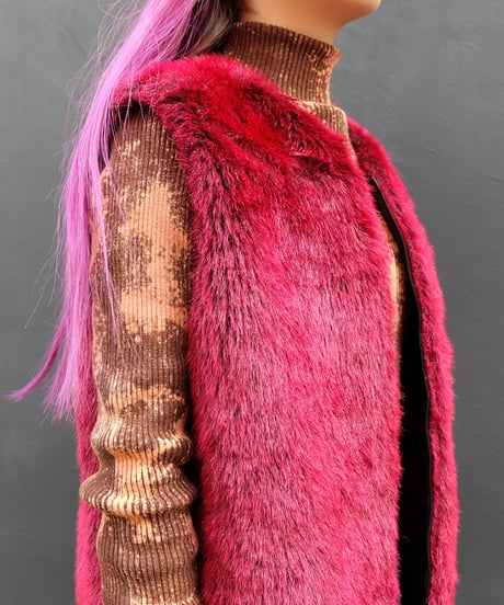 Vintage   Fake Fur Vest