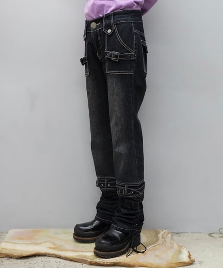 Vintage   Design Denim Pants