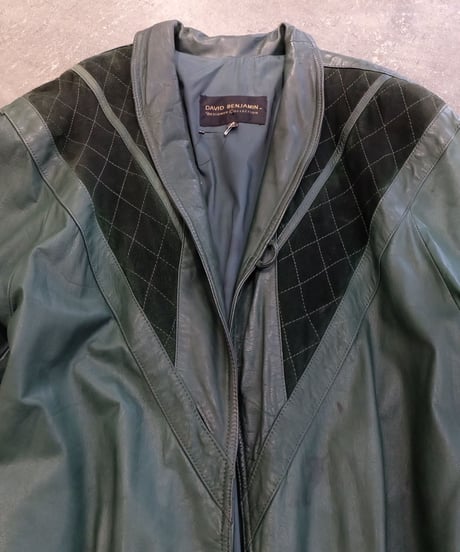 Vintage   Leather Long Coat