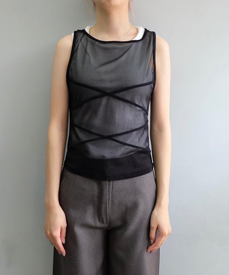 Vintage   See-through Tops