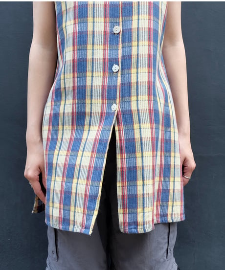 Vintage   Check Tops