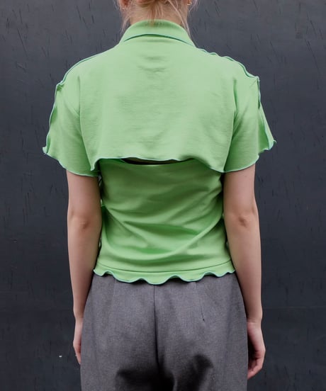 Frill line 2Peace Poloshirt