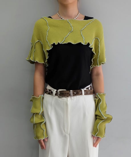 Remake Frill line Arm Tops