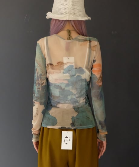 Vintage   See-through Tops