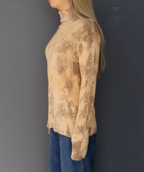 Vintage Bleach Turtle Knit  3