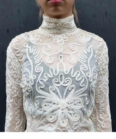 Vintage   See-through Tops
