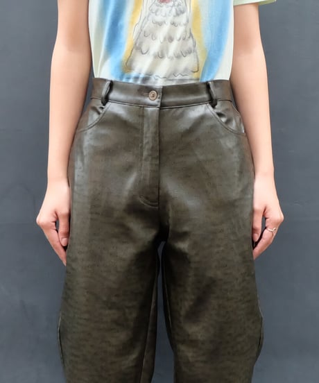 Vintage   Fake Leather Pants