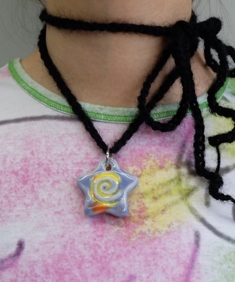 Labyrins x Sugascoop Ceramic necklace 1