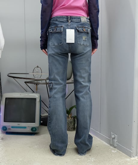 Vintage   Denim frea Pants 5