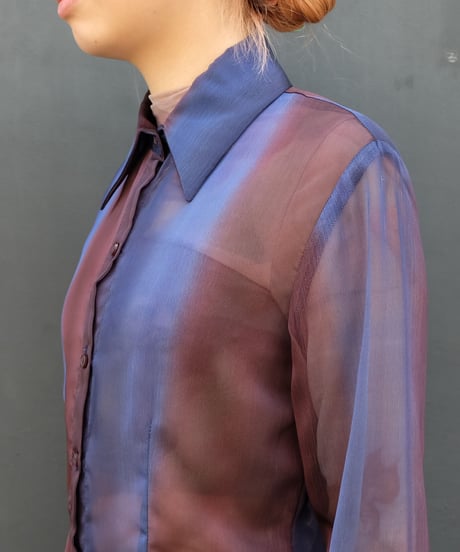 Vintage  See-through Shirt