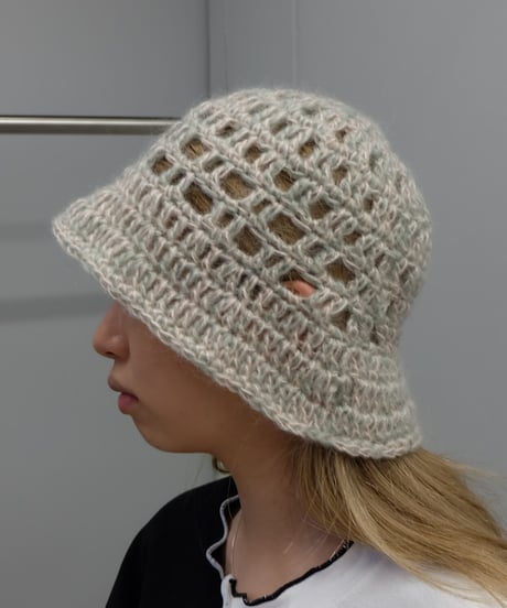 Labyrins   Mohair Knit Hat