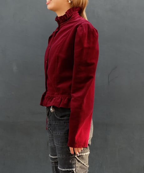 Vintage   Velours Shirt