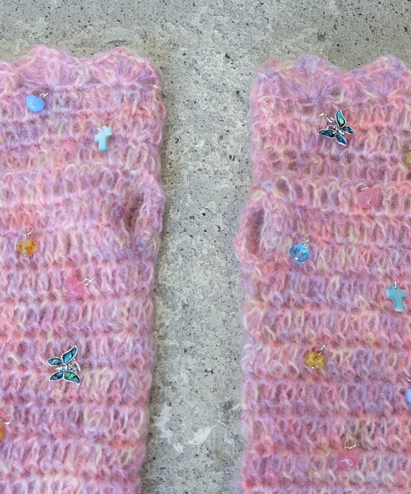 Labyrins Mohair Knit Glove | Shury Labyrins Mohair Knit Glove | Shury