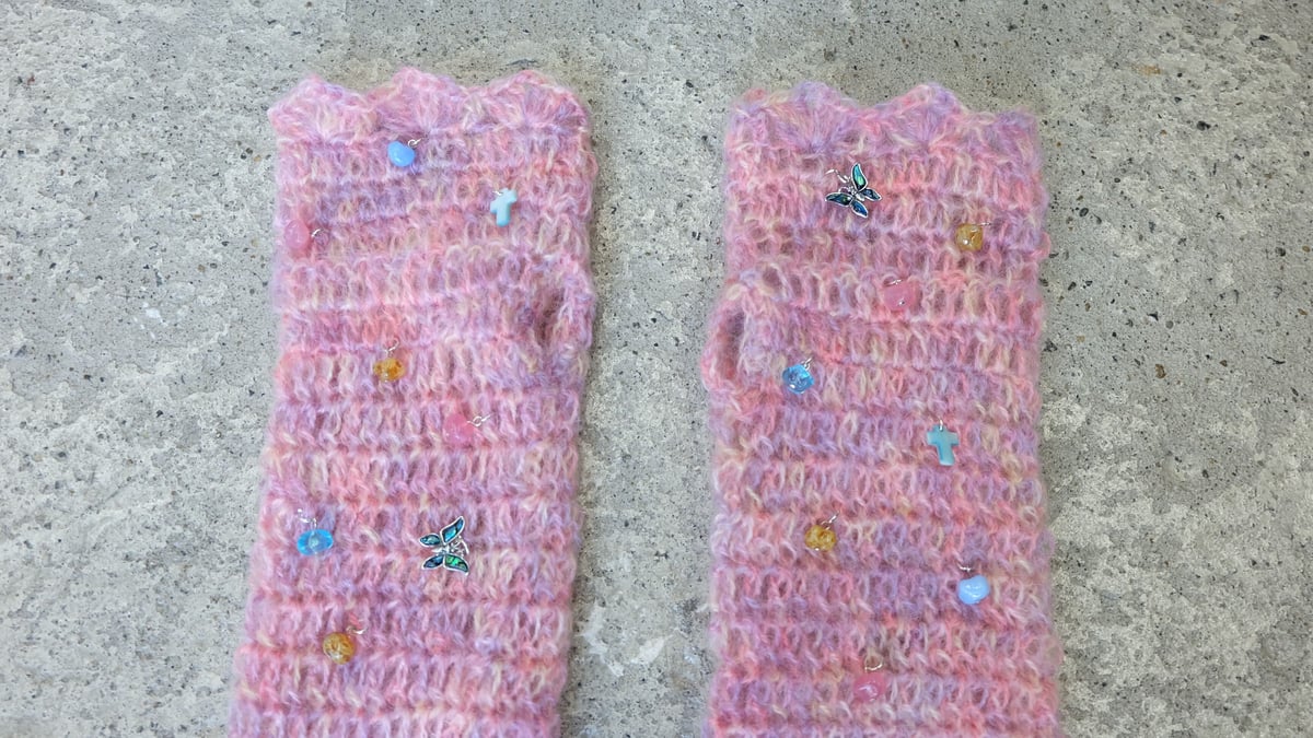 小物 Labyrins Shury Mohair Knit Glove Labyrins Mohair Knit Glove | Shury