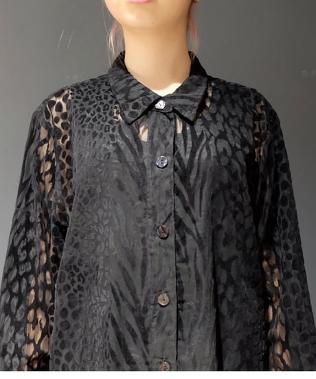 Vintage   See-through Shirt