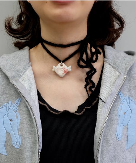 Labyrins x Sugascoop Ceramic necklace 18