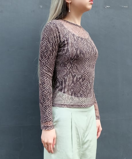 Vintage   See-through Tops