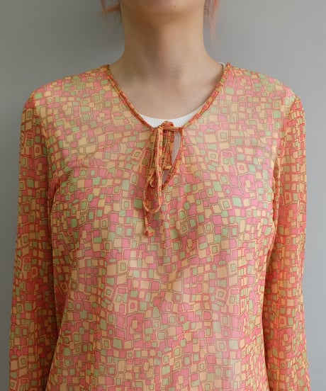 Vintage   See-through Tops