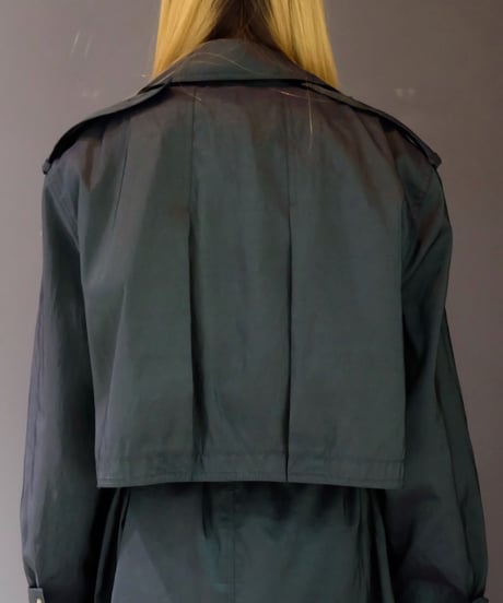 Vintage   Shiny Trench Coat