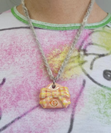 Labyrins x Sugascoop Ceramic necklace 16