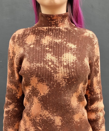Vintage Bleach Turtle Knit 1