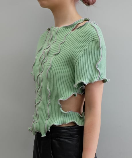 Remake   Frill line Tops