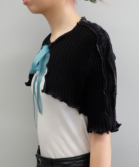 Remake Frill line Short Tops