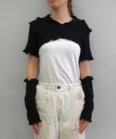 Remake Frill line Arm Tops