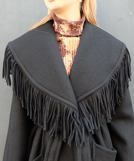 Vintage   Fringe Coat
