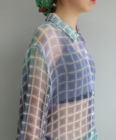 Vintage   See-through Shirt