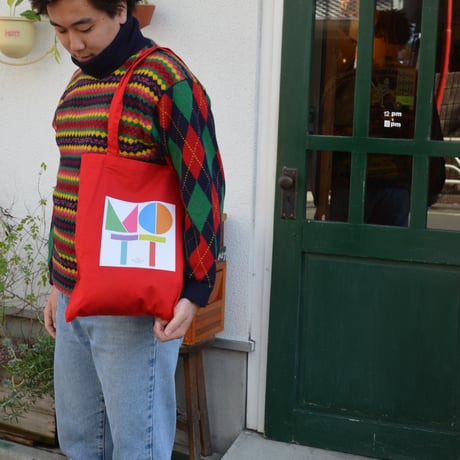 MOTT TOTE Red & Blue