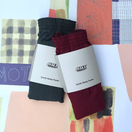 JHAKX / Comfy HEMP Trunks 2025 FW