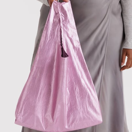 BAGGU // Standard Baggu Blush Metallic