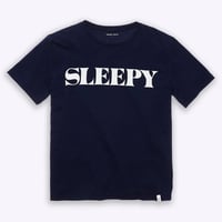 SLEEPY JONES // LOGO T-shirt Navy