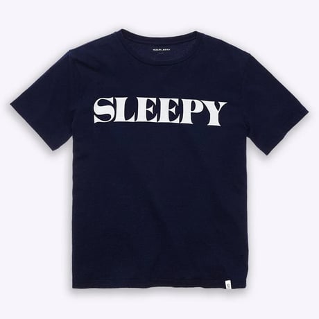 SLEEPY JONES // LOGO T-shirt Navy