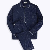 SLEEPY JONES / HENRY PAJAMA SET Navy Constellation