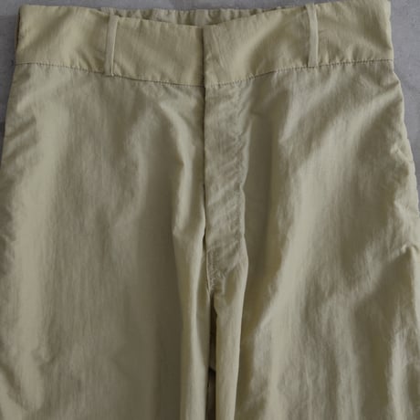 COMING OF AGE Tan Nylon Pants