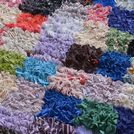Morocco Vintage Boucherouite rug