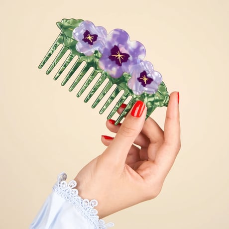 Coucou Suzette Pansy Comb