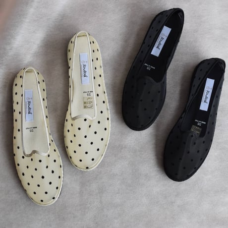 Sciuscià TRAGARA CREAMY BISCOTTI (white dot mesh)