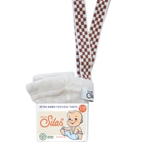 SILLY Silas Footless Collection_Classic Cream Checked