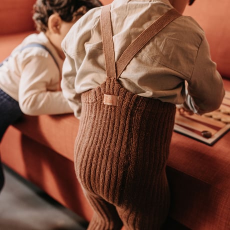 SILLY Silas Granny Teddy Warmy Tights Collection_Granola