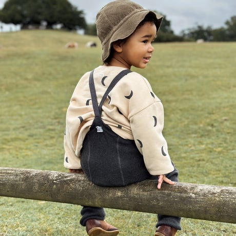 SILLY Silas Roomy Footless Collection Dark Grey Blend