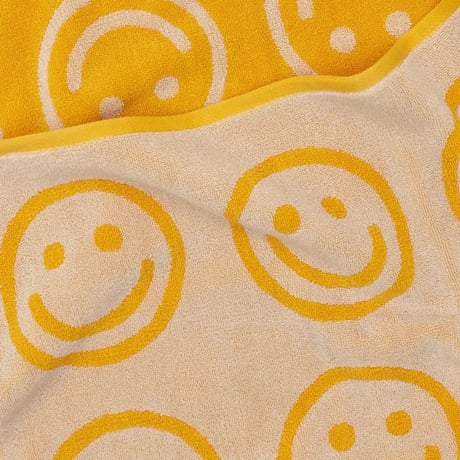 BAGGU Bath Towel Poppy Happy Marigold