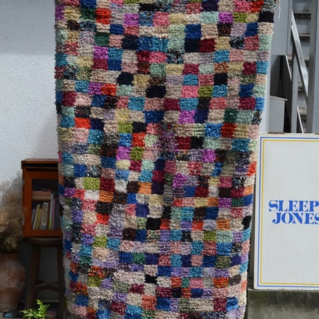 Morocco Vintage Boucherouite rug