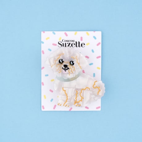 Coucou Suzette / Bichon Hair Clip
