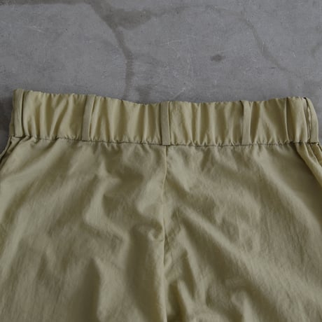 COMING OF AGE Tan Nylon Pants