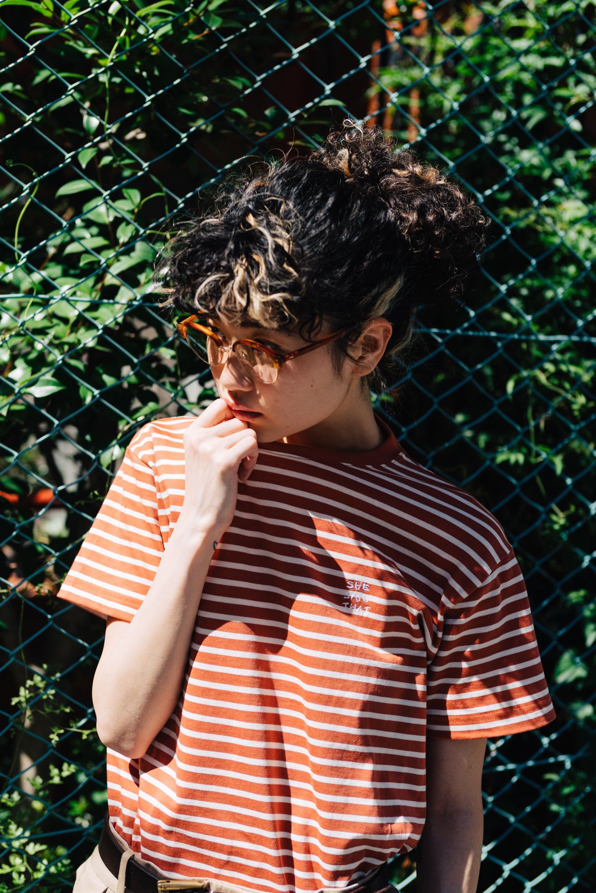 Tシャツ(半袖/袖なし) she said that letter T shirt she said that + THE MOTT HOUSE TOKYO T-shirt St